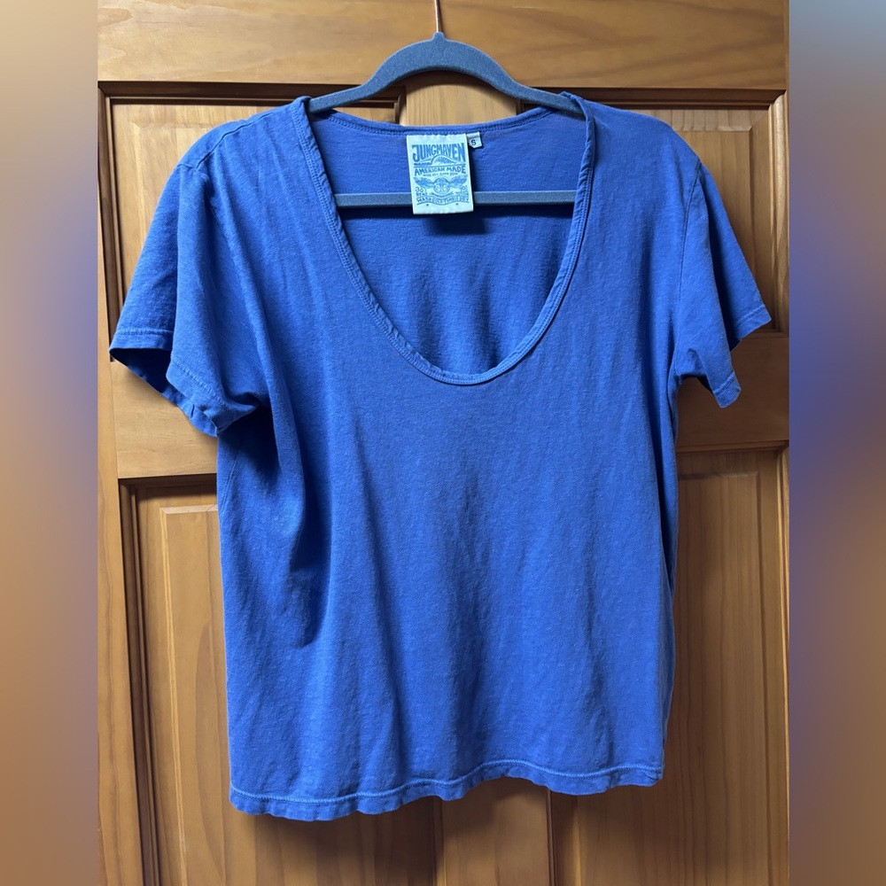 Jungmaven Women's Wisteria Zumba Scoop neck